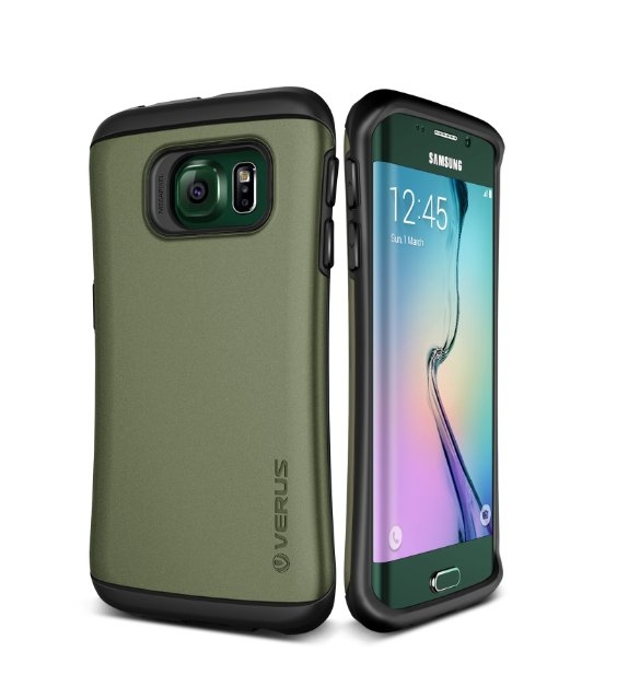 Galaxy S6 Edge Case Verus Thor Active military  green